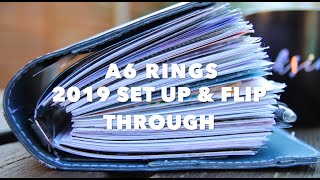 A6 Rings 2019 Set up and Flip through [upl. by Yntrok]