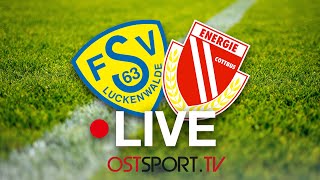 LIVE FSV 63 Luckenwalde vs FC Energie Cottbus  Regionalliga Nordost  SP16 [upl. by Atilam]