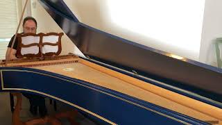 Italian harpsichord by David Werbeloff [upl. by Reni955]