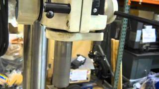 CLAUSING 20quot Drill Press 43043 [upl. by Sekoorb]