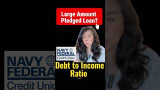 shorts A Pledged Loan will count towards your DTI Debt to Income Ratio credit creditcard nfcu [upl. by Anim]