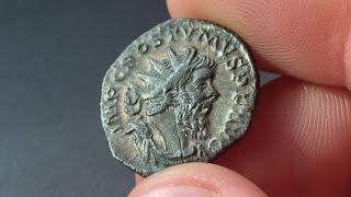 Postumus Antoninianus 259269AD [upl. by Trub]