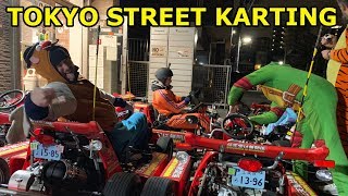 Tokyo Street Karting at Night [upl. by Dorey]