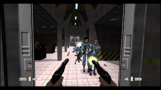 GoldenEye 007 N64  Bunker II  00 Agent [upl. by Nereil]