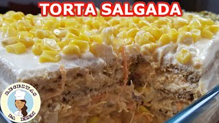 TORTA SALGADA COM PÃO INTEGRAL PARA VENDER [upl. by Eiclehc]