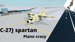 Plane crazy  C27J SPARTAN [upl. by Smiga209]