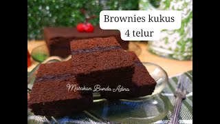 Brownies kukus Ny liem super lembut dan anti gagal Semudah itu bikinnya [upl. by Crin]