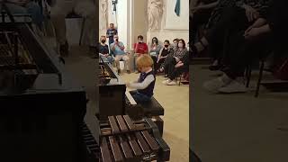 Kid Nails This Piano Piece musician 100kfollowers fall2024 piano youtube youtbemusicians 100k [upl. by Ariaec]