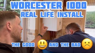 Worcester 1000 Ultimate Budget boiler A Real Install And Review [upl. by Kurth]