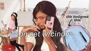 Cindy Kimberly Photoshoot  Behind the Scenes [upl. by Locklin]