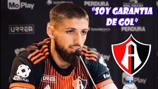 PRESENTACIÓN OFICIAL DE IGNACIO JERALDINO  SERA EL NUEVO GOLEADOR DE ATLAS [upl. by Ainek]