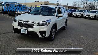 Certified 2021 Subaru Forester Premium Pompton Plains NJ U15809 [upl. by Aidul]