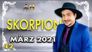 Skorpion Monatshoroskop für März 2021 [upl. by Ariajay816]