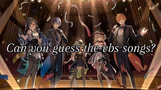 Project Sekai  Can you guess the Vivid Bad Squad songs Vbs quiz [upl. by Werdn]