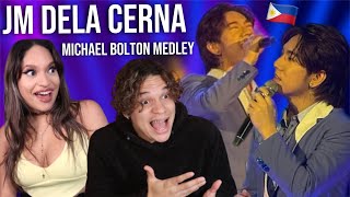 The New Generation of OPM Singers Latinos react to JM dele Cerna  Michael Bolton Medley [upl. by Burman]