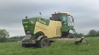 Silage 2024 Noonan Agri Part 2 Krone Big M 450 [upl. by Ilrebmik412]