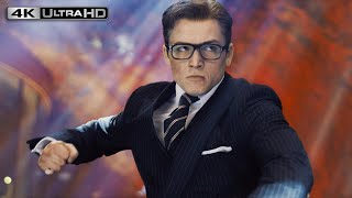 Kingsman 4K HDR  Best Fight Scene [upl. by Arvy]