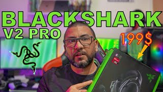 RAZER blackshark2 headset BLACKSHARK V2 PRO [upl. by Anialam]