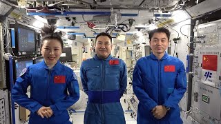 Live Special coverage of Chinas Shenzhou13 crews return to Earth [upl. by Yeh]