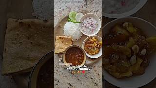 Diwali special recipeApple ki chutneyapple chutney with aam papad applerecipe aamsotto chutney [upl. by Berrie952]