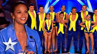 Colombianstyle dance group WOWS the Judges  Unforgettable Audition  Britains Got Talent [upl. by Tamas]