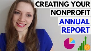 How to Create an Annual Report  Nonprofit Fundraising [upl. by Aluor]