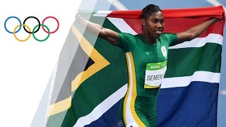 Semenya wins gold in Womens 800m Final [upl. by Ynoble490]