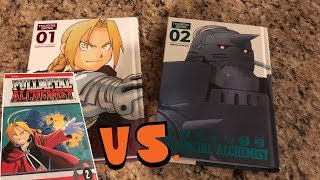 Fullmetal Edition vs Original Manga  Fullmetal Alchemist Manga Comparison [upl. by Preciosa]