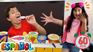 1 hora de vídeo divertido para niños con María Clara y JP [upl. by Swamy]