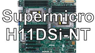 Supermicro H11DSiNT  unboxing dvouprocesorové desky pro AMD Epyc [upl. by Hgierb]