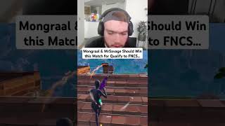 Mongraal And MrSavage Can Qualify To FNCS🥲 mrsavage mongraal shorts [upl. by Revkah]