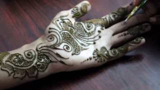 One of the best Simple Arabic Mehndi Design for Hand [upl. by Landri]