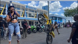 StLucia 45th independence bike rally clips [upl. by Atalante940]