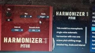 gilneyparson harmonizer valeton GP 200 [upl. by Marlee819]