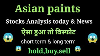 asian paints share news today l asian paints share latest news l asian paints share price today [upl. by Dahaf]