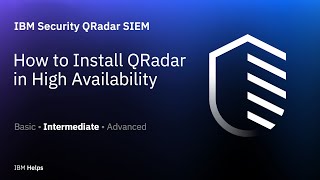 QRadar How to install QRadar in High Availability [upl. by Ajroj6]