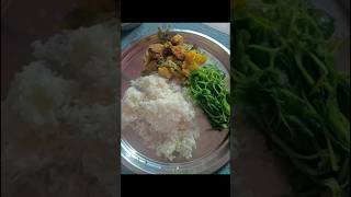 Tasty 😚Cauliflower curry And boil Mustard leavescauliflower recipe tastyfood mustardleaves [upl. by Lambard884]