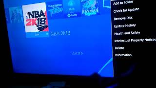 How to remove disc on ps4 using controller [upl. by Retsim983]