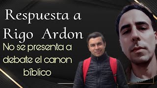 rpta Rigo Ardon No Se Presenta a Debate el Canon [upl. by Enywad635]