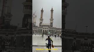 Rainy Azan in Makkah [upl. by Erbes]