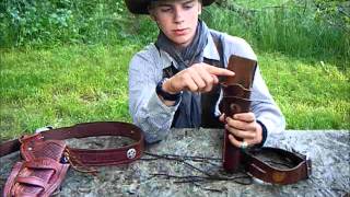 Black Powder Holsters Part 1 [upl. by Leanatan]