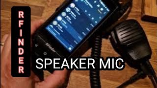 Rfinder B1  Speaker Microphone [upl. by Ahsocin]