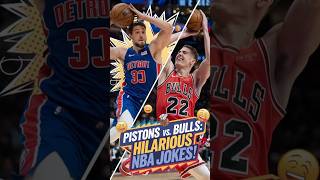 Detroit Pistons vs Chicago Bulls Laughs and Epic Highlights [upl. by Asilahs]