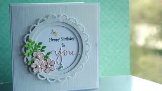 Happy Birthday to You card tutorial [upl. by Jorgan]