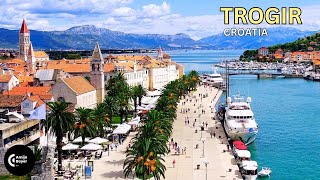 🌴Trogir Croatia 🇭🇷 🔆Mesmerizing 4K Walking Tour Summer 2023 [upl. by Llerrac]