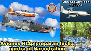 Aviones Kt1p se preparan en lucha contra Narcotráfico con ayuda de Usa‼️✨️🇵🇪 [upl. by Bumgardner920]