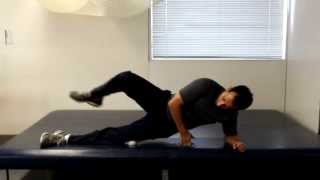 Iliotibial Band Stretch Mobilization For Outside Knee Pain [upl. by Nahij]