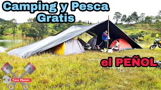 🚀 Dónde ACAMPAR y PESCAR en Guatapé el peñol Totalmente GRATIS [upl. by Bruell305]