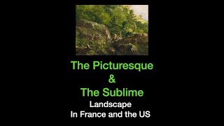 19th Century Art Sec1 LEC04b Landscape in France amp the US [upl. by Brawner561]