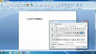 How To Insert Roman Numbers In Ms Word  ms word me Roman Number Kaise Likhe [upl. by Galloway244]